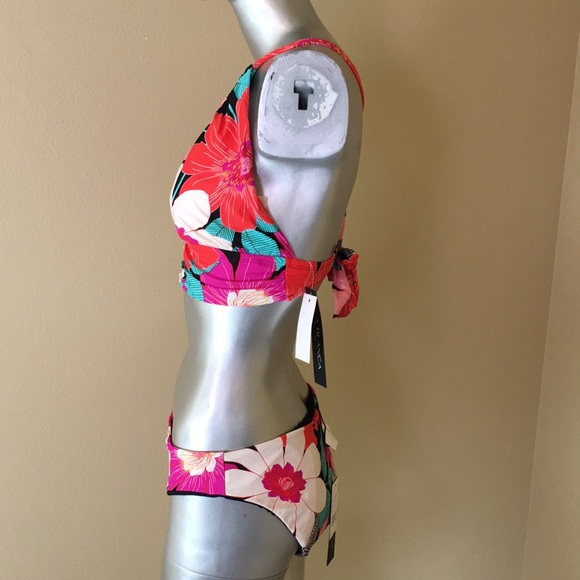 La Blanca In Full Bloom Bikini Midkini Swimsuit Set - Picture 9 of 15